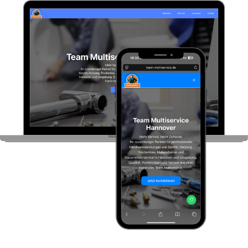 HDW-Hannover: Professioneller Onepager für Elektriker